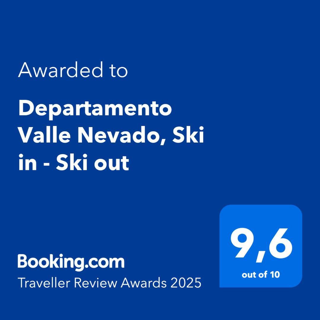 Departamento Valle Nevado, Ski In - Ski Out Santiago Kültér fotó